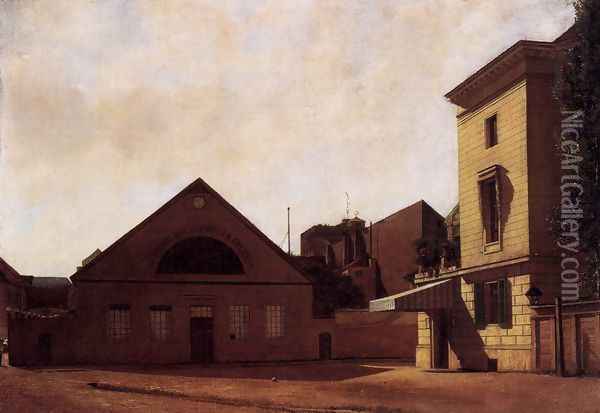 Workshop of the Gropius Brothers 1830 Oil Painting - Eduard Gartner