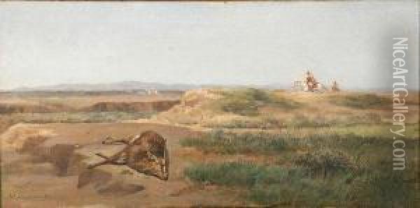 Nel Deserto Oil Painting - Numa Marzocchi de Belluci