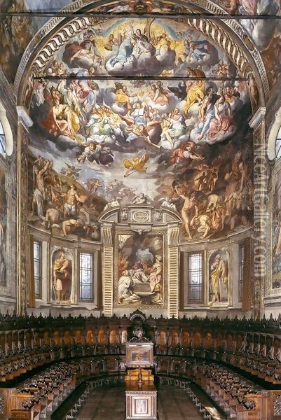 The Last Judgment Oil Painting - Camillo Procaccini