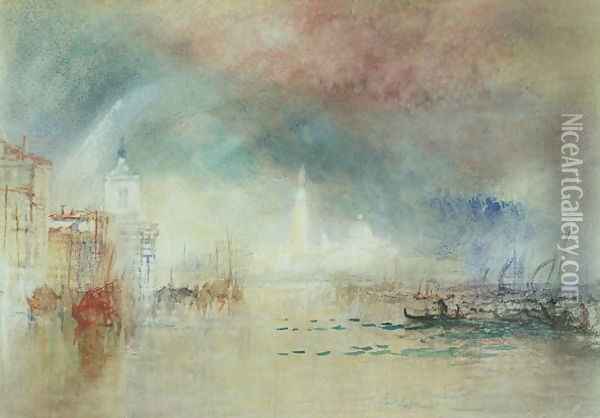 View of Venice from La Giudecca Oil Painting - Joseph Mallord William Turner