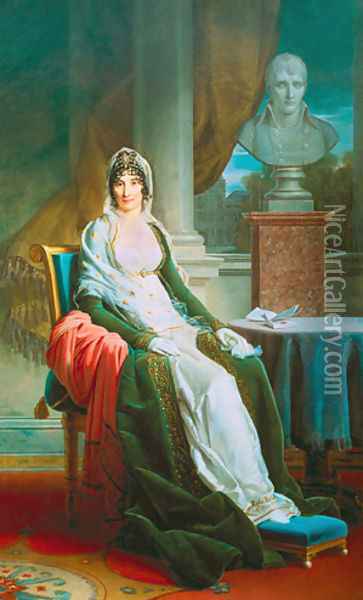 Portrait of Madame Mere Oil Painting - Baron Francois Gerard