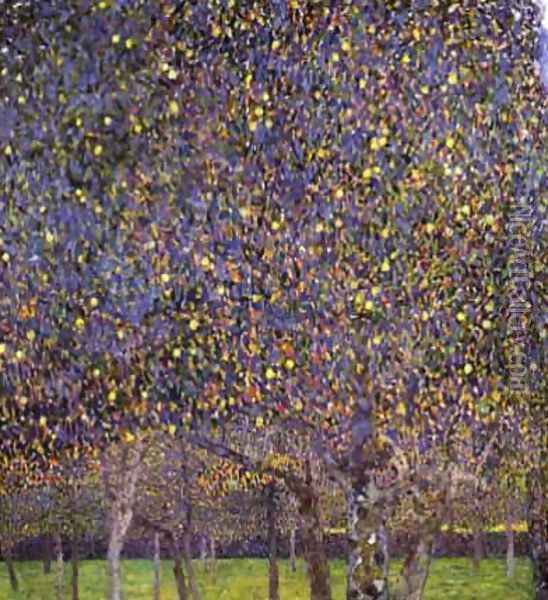 The Pear Tree Oil Painting - Gustav Klimt