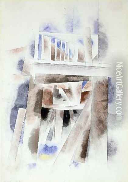 Architecture Oil Painting - Charles Demuth