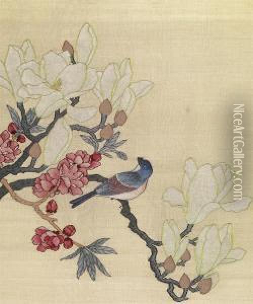 Qing Dynasty, 19th Century Oil Painting - Qing Dynasty, Qianlong Period