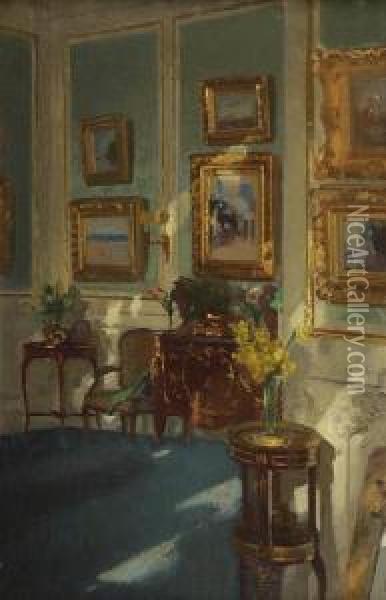 The Picture Wall Oil Painting - Patrick William Adam