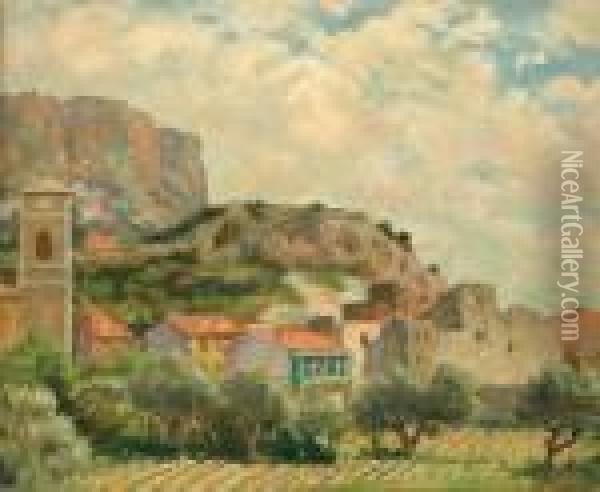 French Landscape Oil Painting - Bonny Rupert