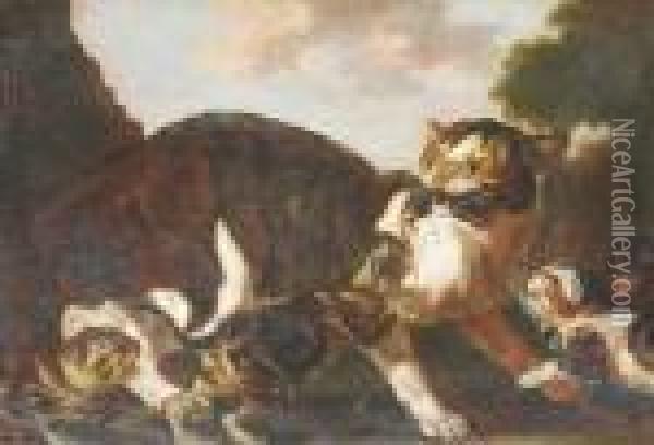 Gatti Oil Painting - Frans Snyders