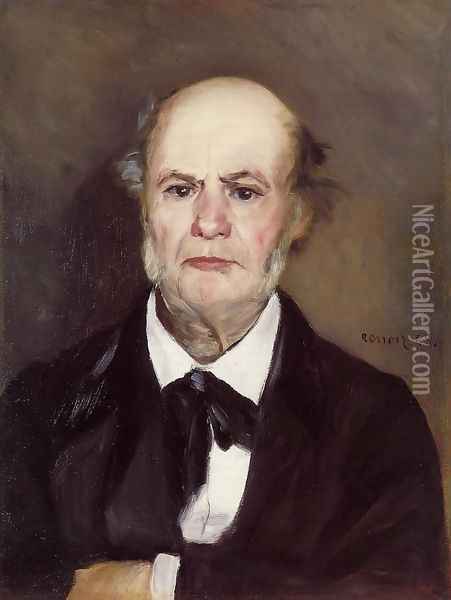 Leonard Renoir, the Artist's Father Oil Painting - Pierre Auguste Renoir