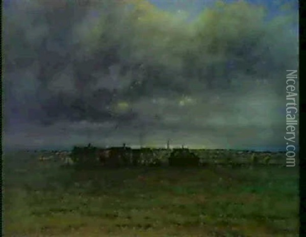 Kustlandskap Fran Segerstad, Oland Oil Painting - Per Ekstroem
