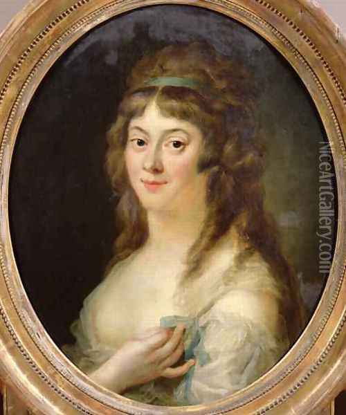 Madame Jeanne Marie Roland de la Platiere Oil Painting - Johann Ernst Heinsius
