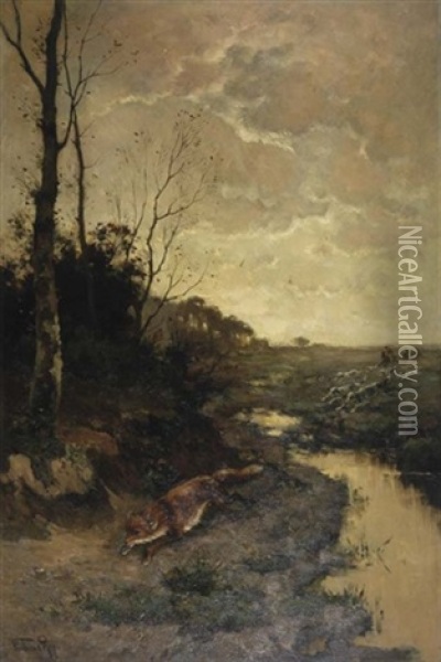 Belgium Hunt Scene Oil Painting - Willem Cornelis Rip