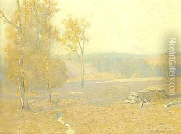 Indian summer Oil Painting - Bruce Crane