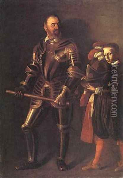 Portrait of Alof de Wignacourt1 Oil Painting - Michelangelo Merisi Da Caravaggio
