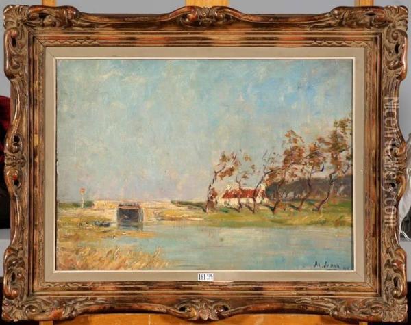 Environs De Nieuport Oil Painting - Armand Jamar