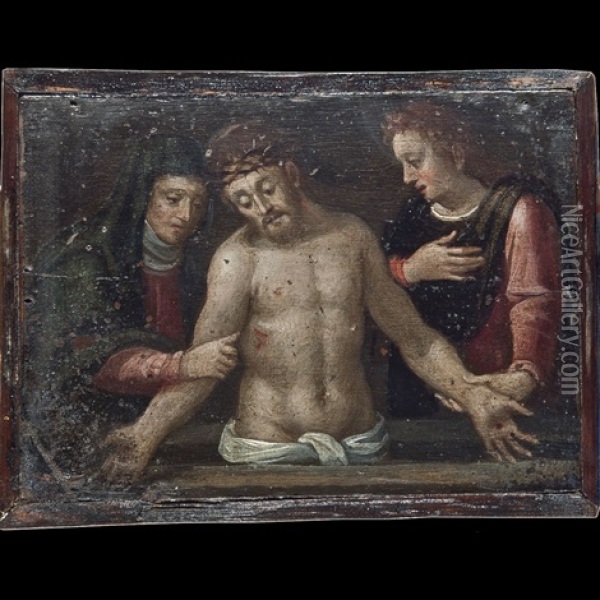 Cristo Risorto Dal Sepolcro Oil Painting - Domenico Mona