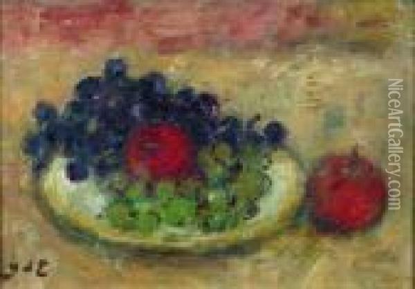 Nature Morte Aux Fruits Oil Painting - Georges dEspagnat