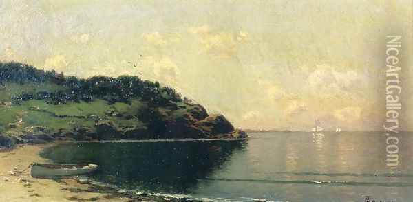 Coast Landscape Oil Painting - Alfred Thompson Bricher