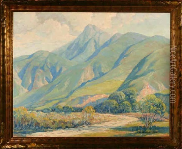 California Landscape Oil Painting - George Wallace Olson