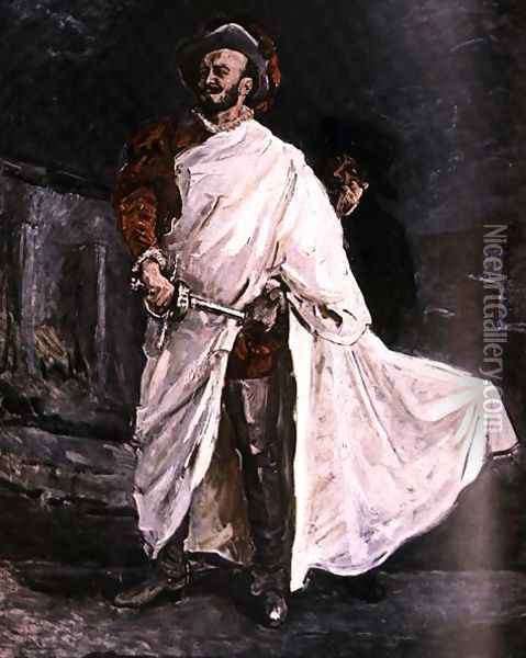 The Best Known Don Juan, from Signal Magazine, No. 14, second edition of July Oil Painting - Max Slevogt