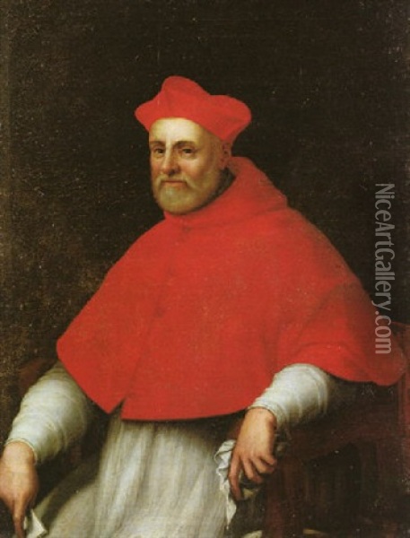 Bildnis Eines Kardinals Oil Painting - Scipione Pulzone