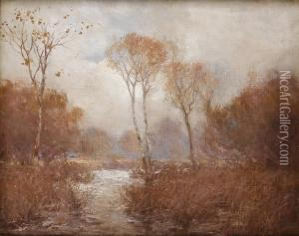 October Landscape Oil Painting - Julian Onderdonk