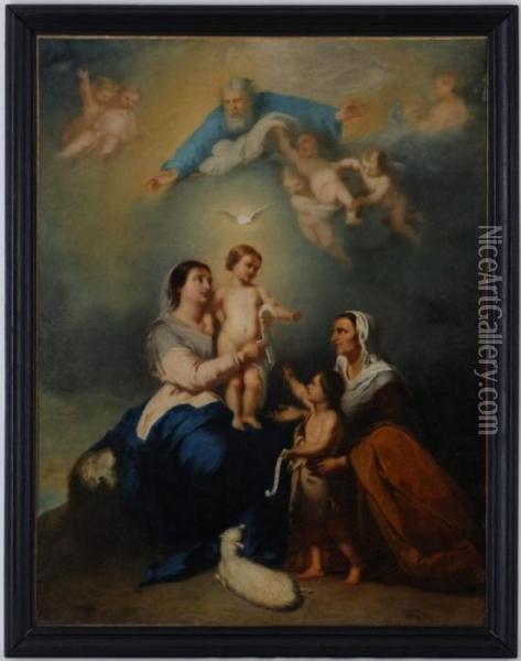 La Vierge De Seville Oil Painting - Bartolome Esteban Murillo