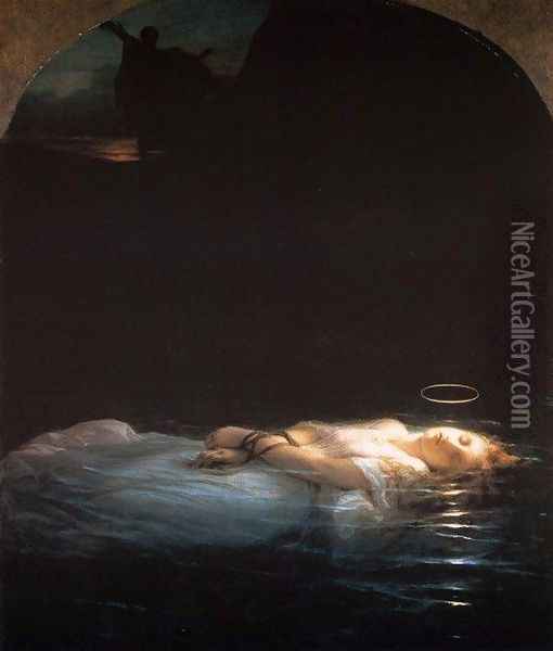 The Young Martyr Oil Painting - Paul Delaroche
