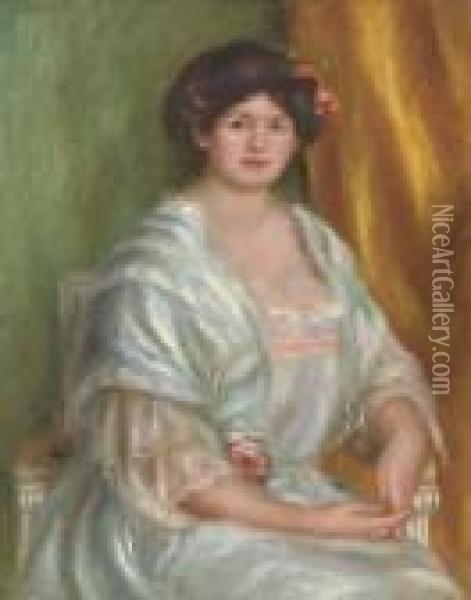 Madame Thurneyssen Oil Painting - Pierre Auguste Renoir