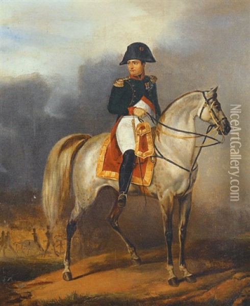 Napoleon Sur Son Cheval 