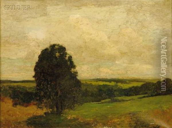 A Summer Sky Oil Painting - Charles Morgan Mcilhenney
