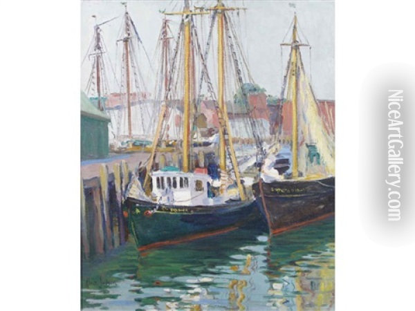 Gloucester Oil Painting - Alice Judson