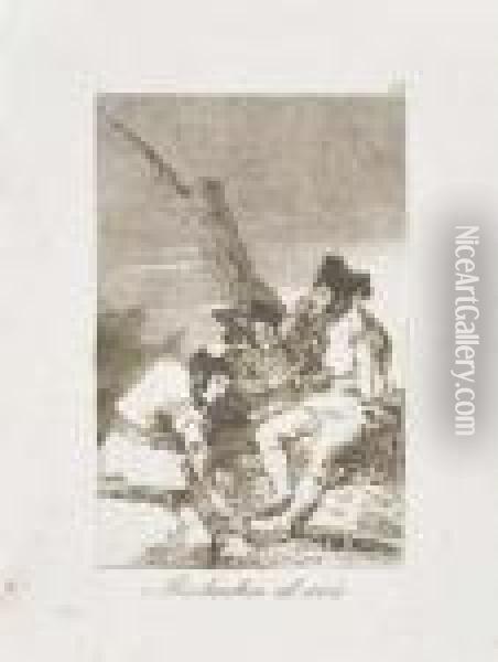 Muchachos Al Avio Oil Painting - Francisco De Goya y Lucientes