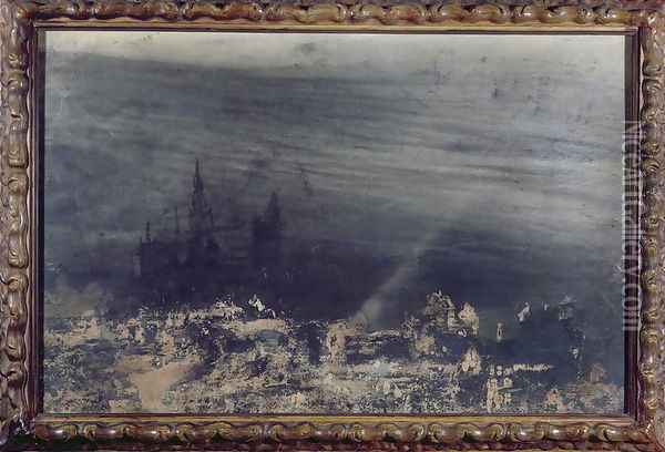 The Dead City Oil Painting - Victor Hugo