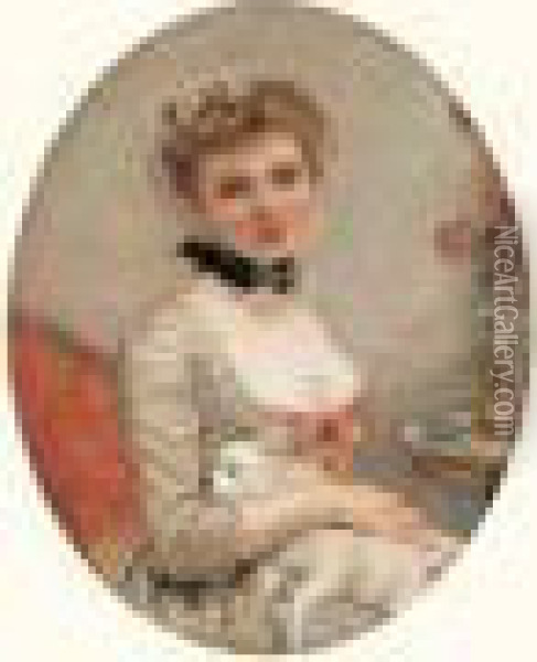 Le Sommeil De Blanchette, Vers 1906 Oil Painting - Henri Gervex