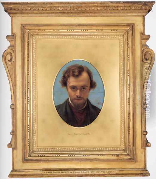 Dante Gabriel Rossetti Oil Painting - William Holman Hunt