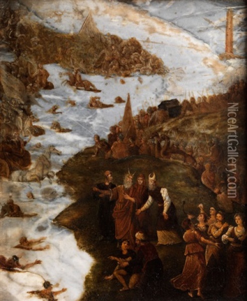 Alttestamentliche Szene Oil Painting - Antonio Tempesta