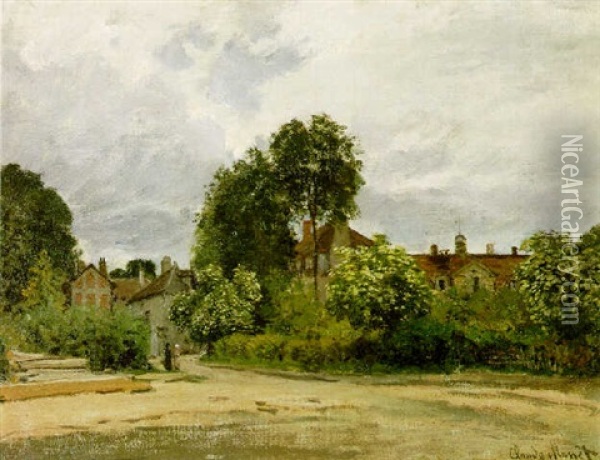 Argenteuil, L'hospice Oil Painting - Claude Monet