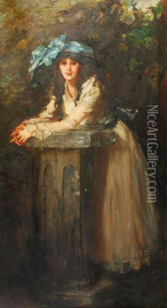 Yvette Oil Painting - Gertrude Des Clayes
