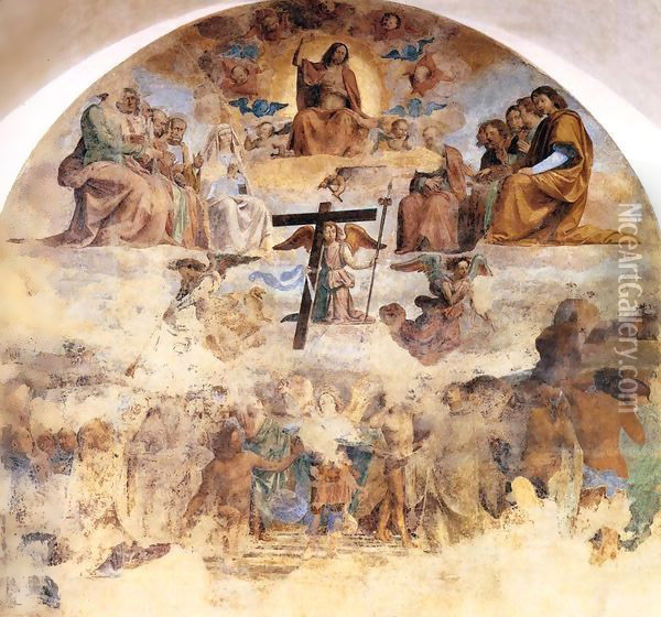 Last Judgment Oil Painting - Fra Bartolomeo