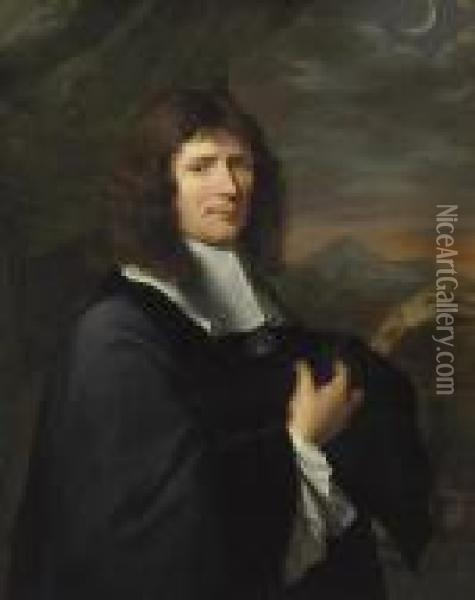 Portrait Of An Astronomer Oil Painting - Philippe de Champaigne