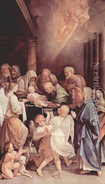 The circumcision of the Child Jesus Oil Painting - Guido Reni