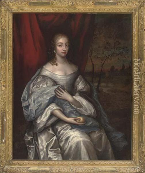 Portrait Of A Lady Oil Painting - Sir Anthony Van Dyck