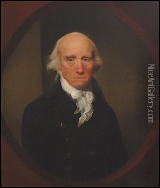 Portrait Of Warren Hastings Oil Painting - Jean Laurent Mosnier