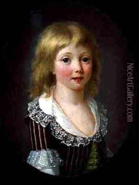 A Little Boy of the Comminges Family Oil Painting - Anne Rosalie Filleul