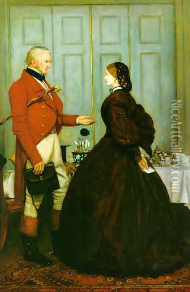 Trust Me Oil Painting - Sir John Everett Millais