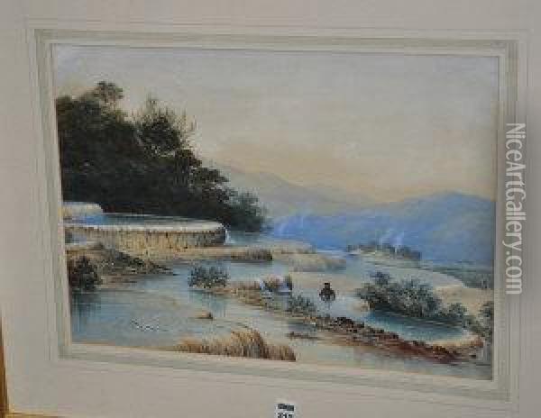 Botorua Oil Painting - Jc Hoyre
