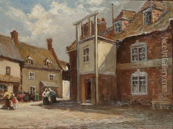 Cold House, Wareham Oil Painting - Henry Charles Clifford
