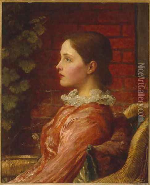 Alice, 1883 Oil Painting - George Frederick Watts