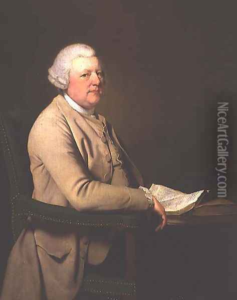 Richard Cheslyn, 1777 Oil Painting - Josepf Wright Of Derby