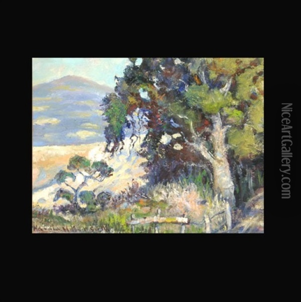 California Landscape Oil Painting - Harold Horton Newsom